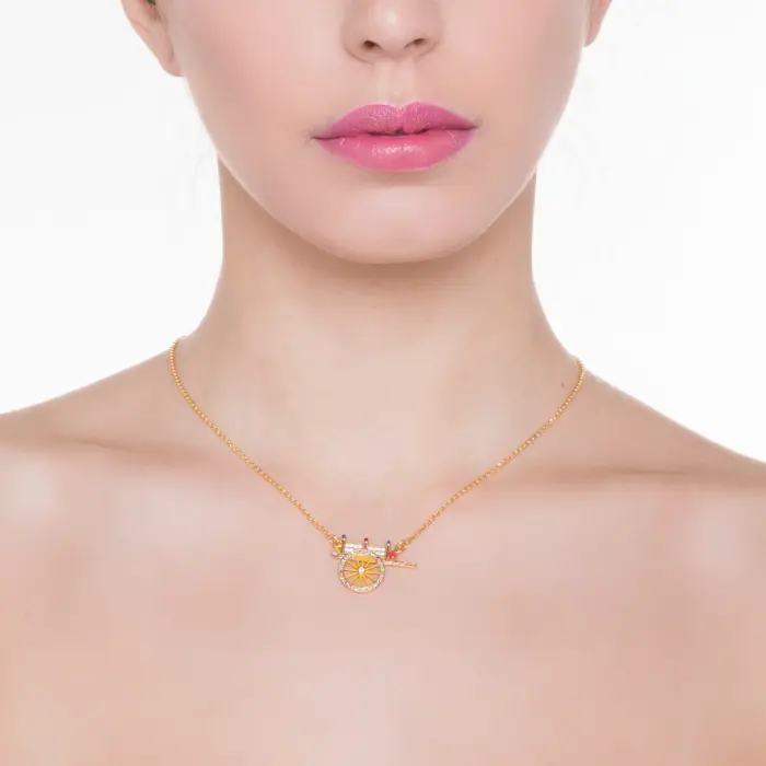 Collana Carretto Lapilli