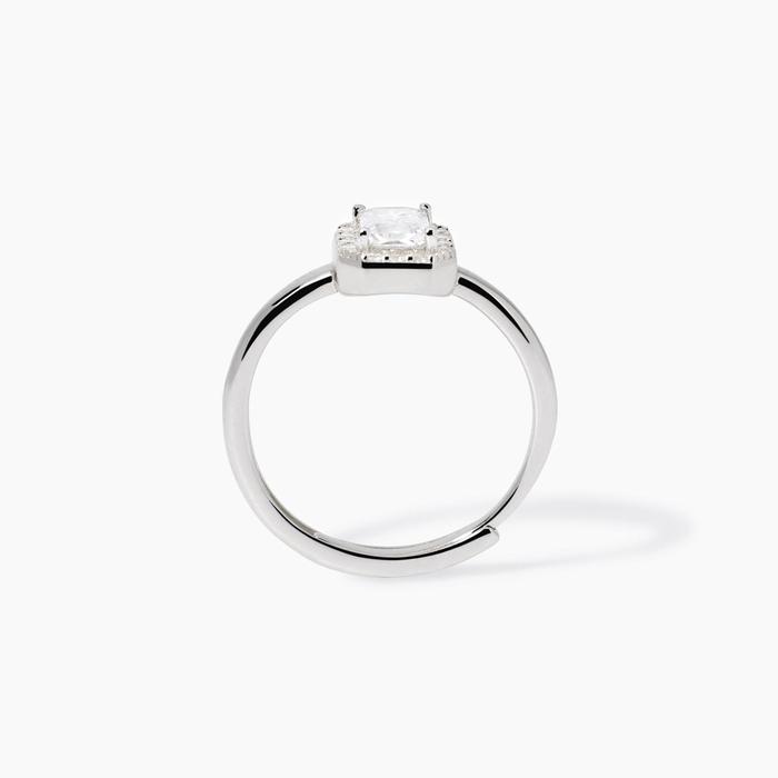 Octagon Cut Zirconia Ring Cool or Retro?