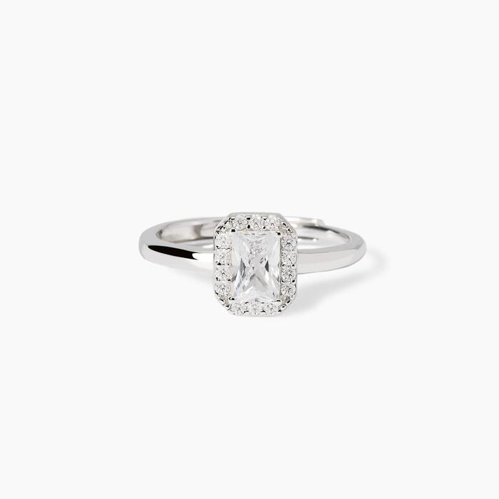 Octagon Cut Zirconia Ring Cool or Retro?