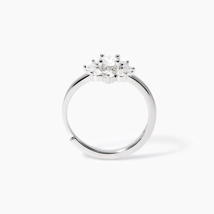 Eden Zirconia Flower Ring