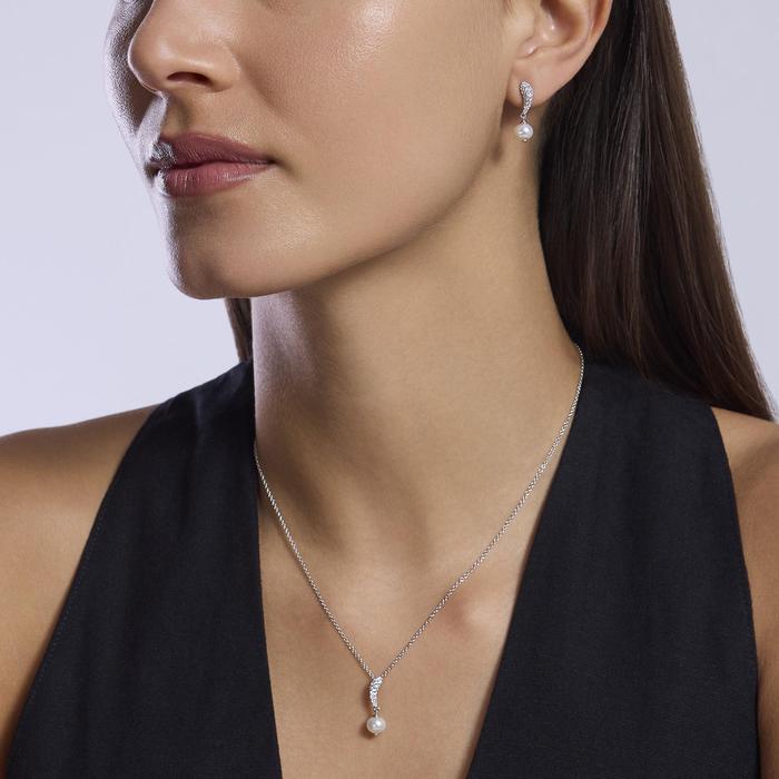 Opera Cultured Pearl Choker