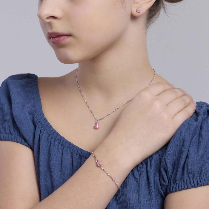 Orecchini da bambina con coccinelle Fortunella
