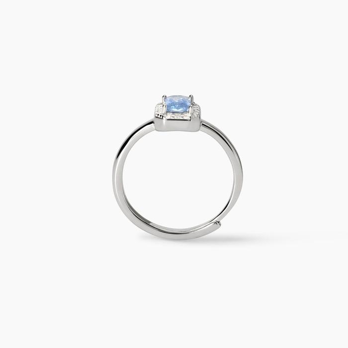 Synthetic Aquamarine Ring Cool or Retro?