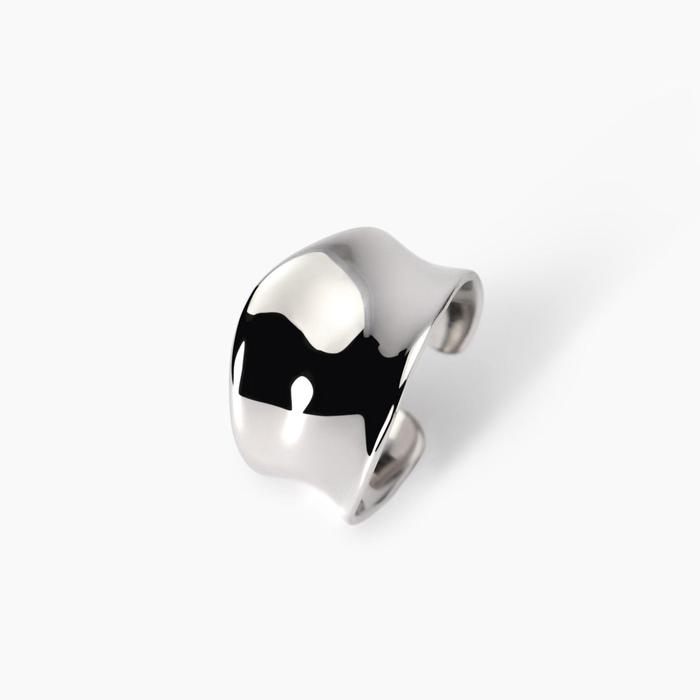 Anello contrarié in argento Amazing
