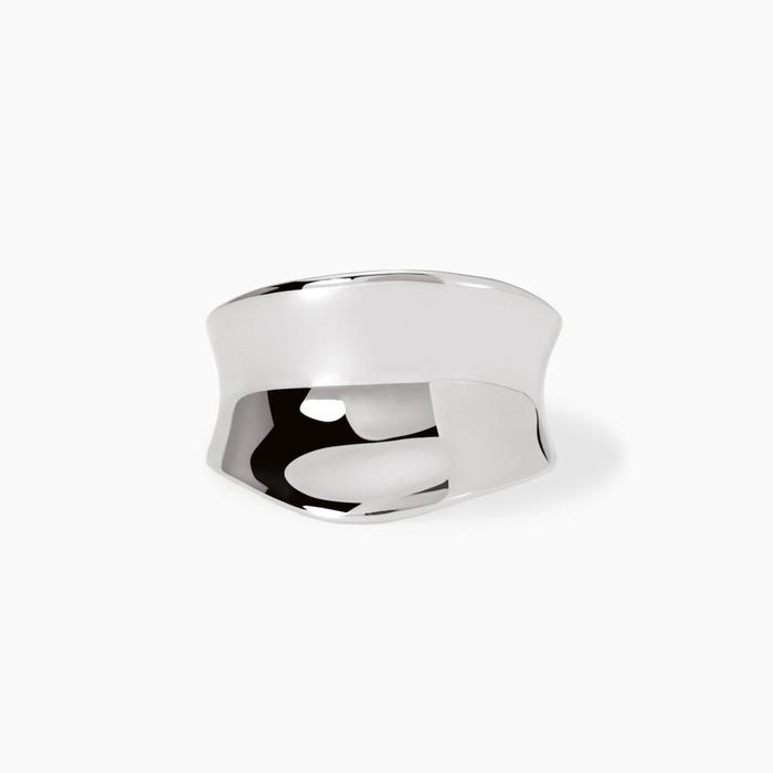 Étonnante Bague Contrarié En Argent