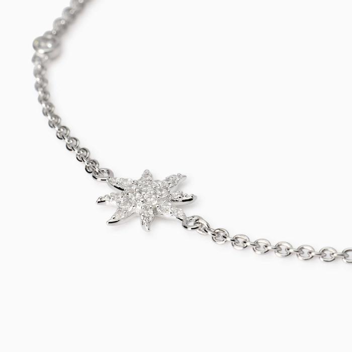 Bracelet with sun and zirconia Gorgeous
