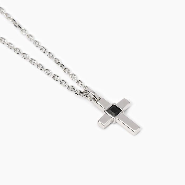 Mystical Cross Pendant Men's Necklace