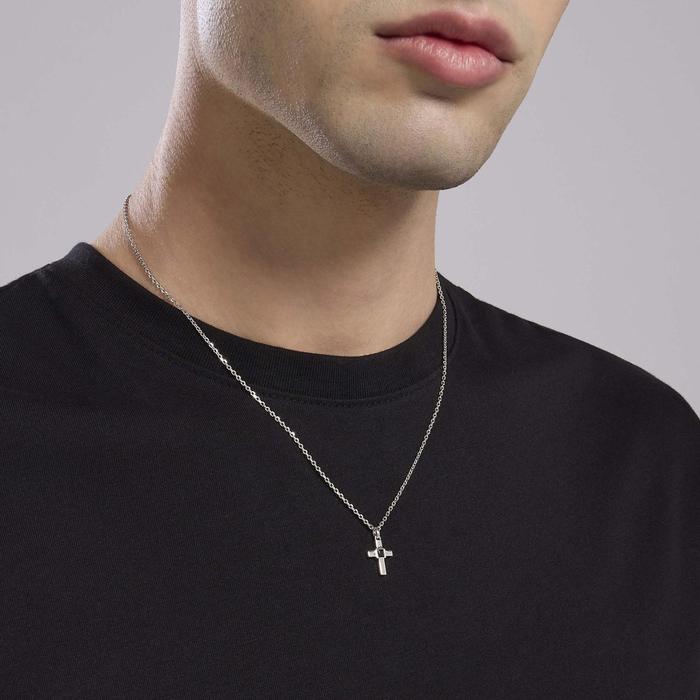 Mystical Cross Pendant Men's Necklace