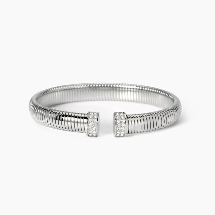Bracciale tubogas con cristalli