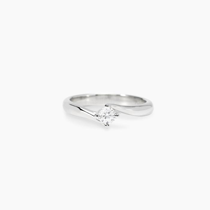 Anello solitario con diamante lab-grown My Diamond