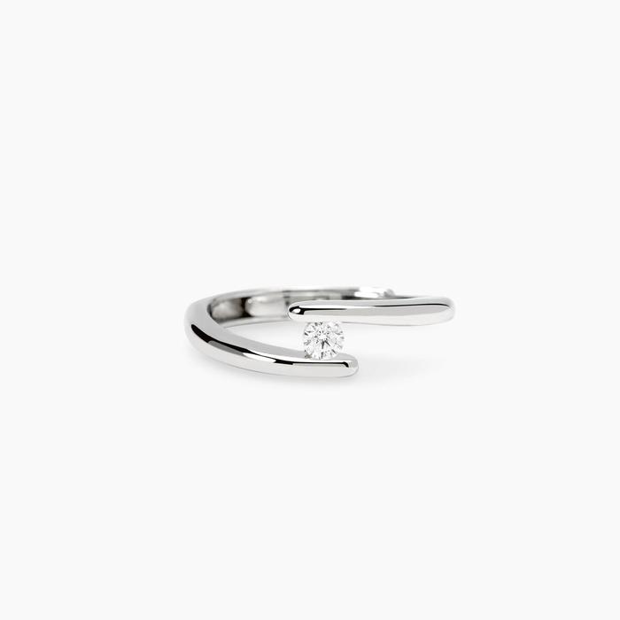 Anello solitario con diamante lab-grown My Diamond