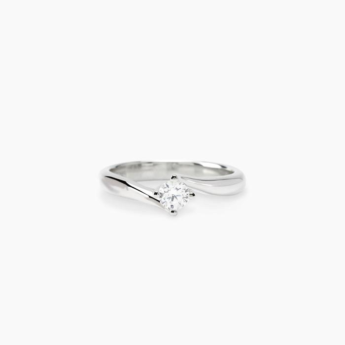 Anello solitario con diamante lab-grown My Diamond
