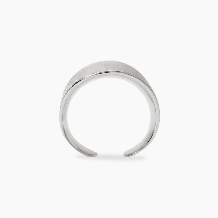 Anello regolabile in argento bulinato AMAZING