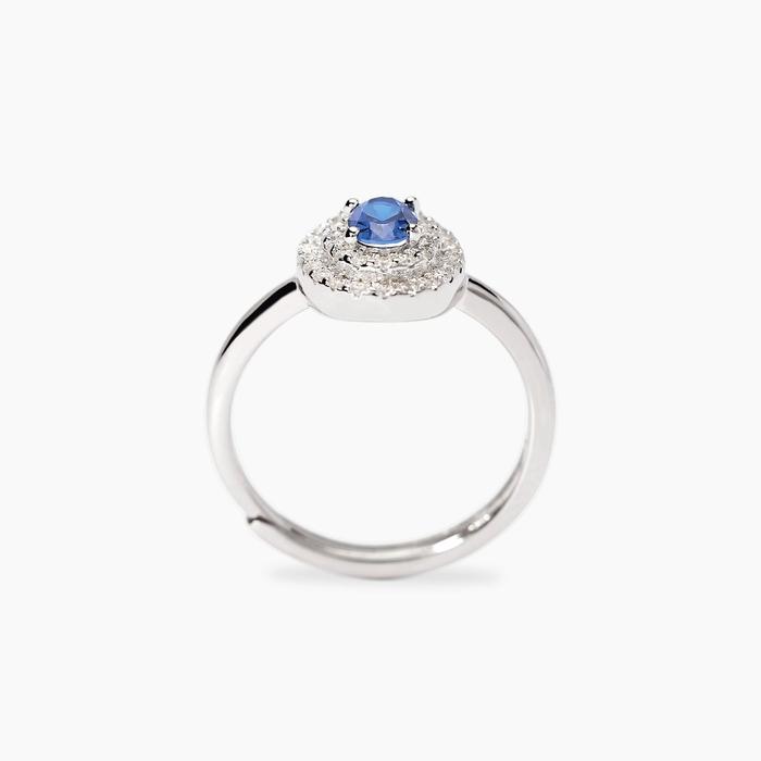 Anello con zaffiro sintetico VITTORIA