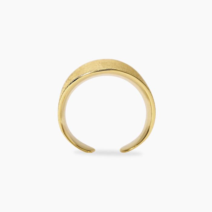 Anello in argento dorato bulinato AMAZING