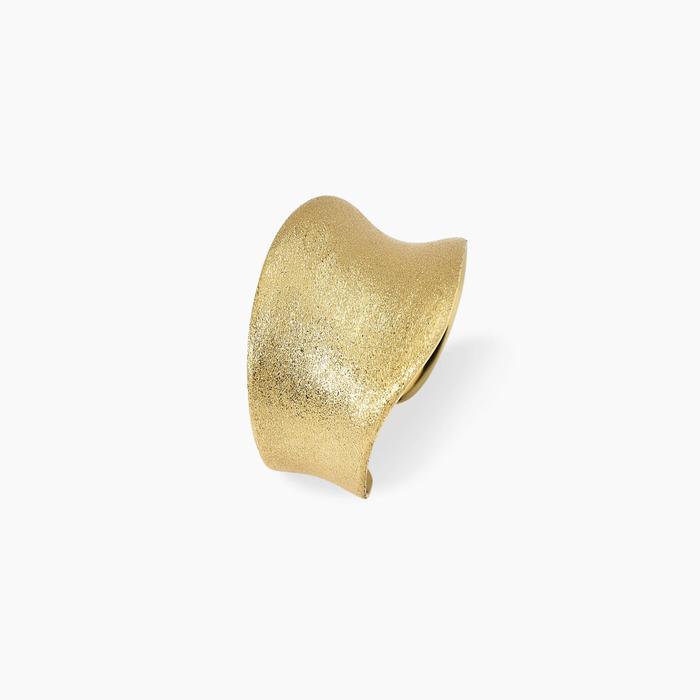 Anello in argento dorato bulinato AMAZING