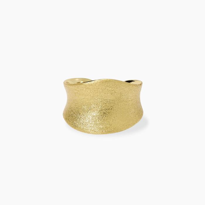 Anello in argento dorato bulinato AMAZING