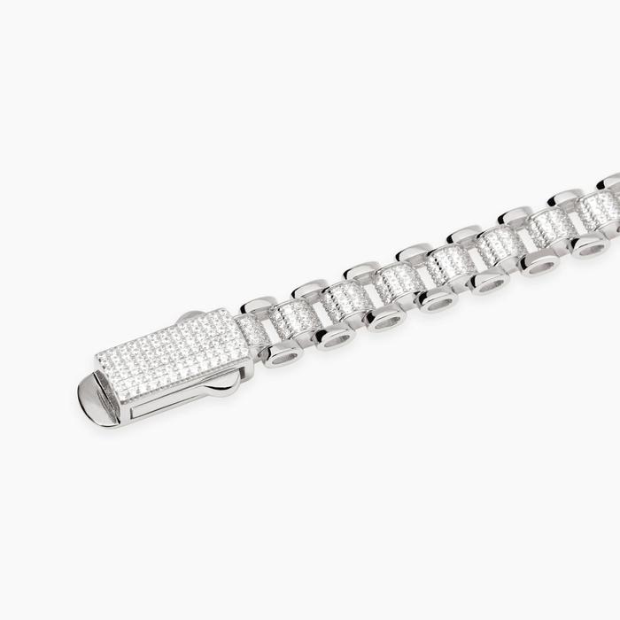 Bracciale in argento e zirconi PARIGI
