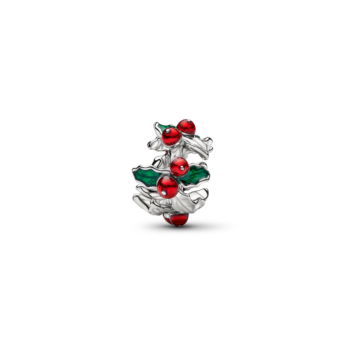 Charm Agrifoglio di Natale