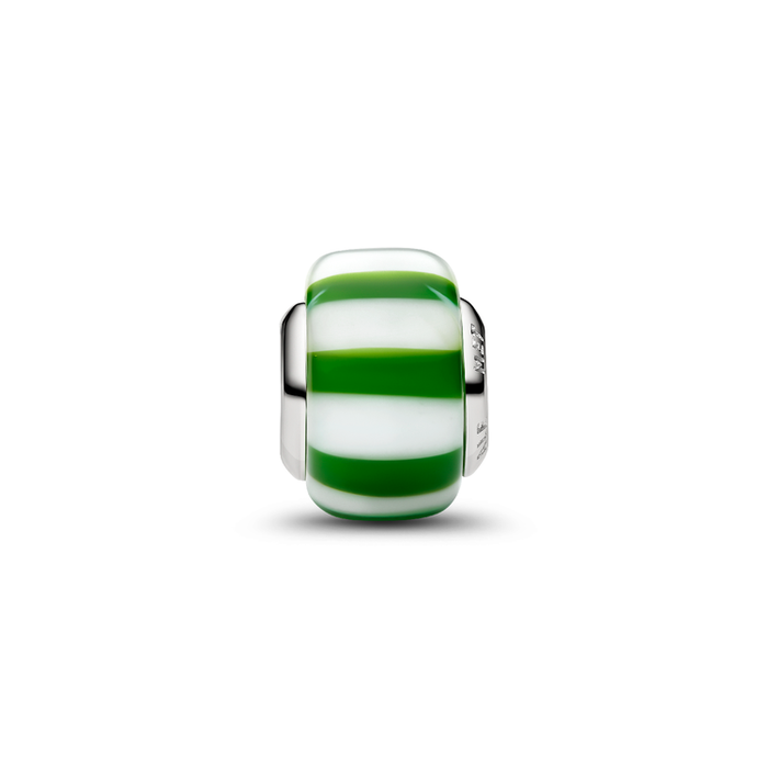 Charm Mini Vetro di Murano Caramella Verde
