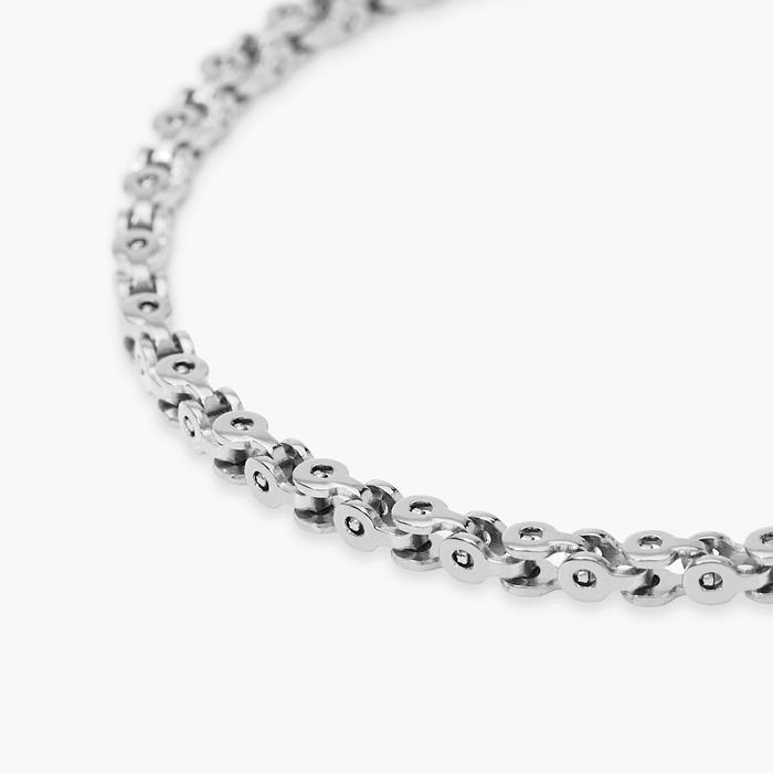 Bracciale uomo in acciaio con catena fancy Style 35