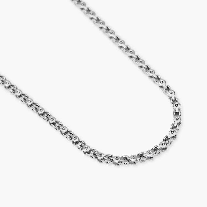 Collana uomo in acciaio con catena fancy Style 35