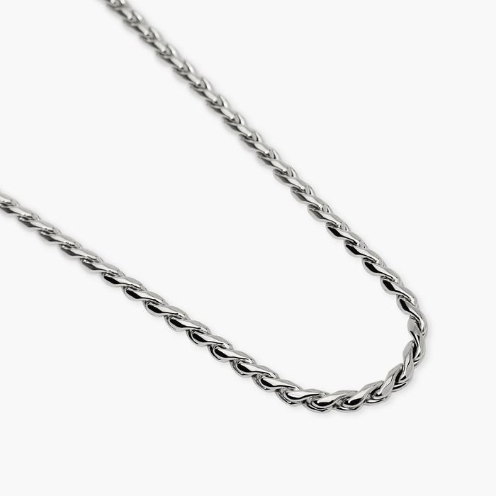 Collana uomo in acciaio con catena cardano Style 34