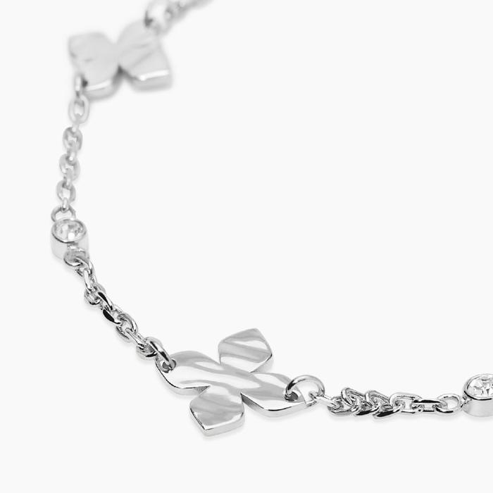 Bracciale regolabile con fiori Style 66