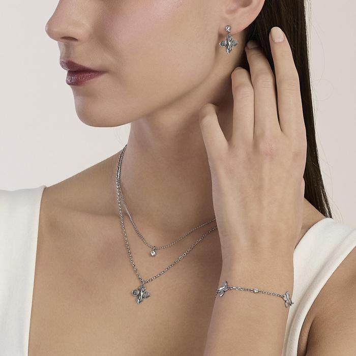 Bracciale regolabile con fiori Style 66