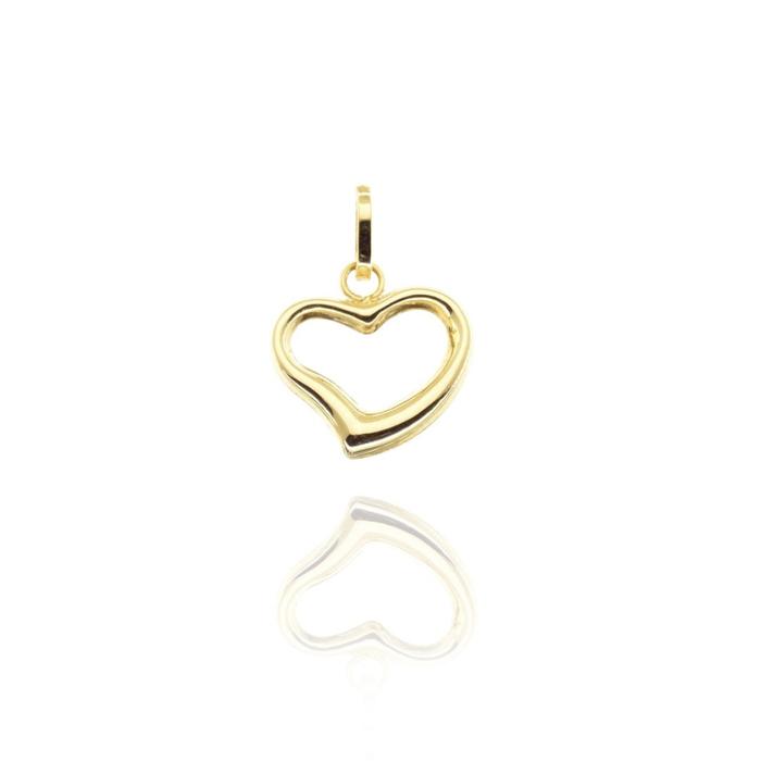 Ciondolo Cuore d'Oro Vero