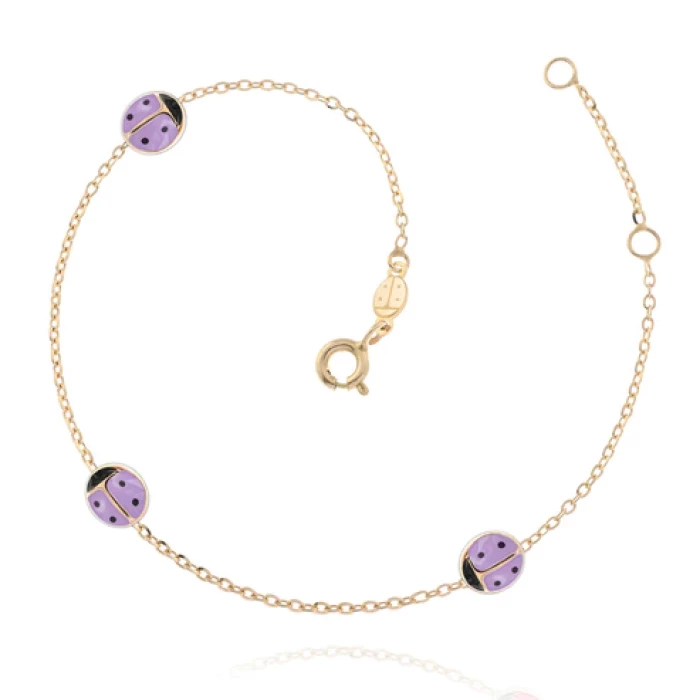 Bracciale Coccinelle d'Oro Vero
