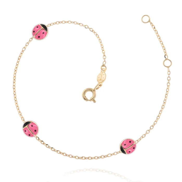 Bracciale Coccinelle d'Oro Vero