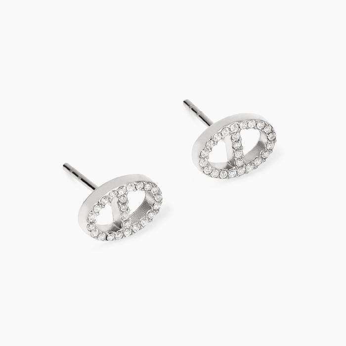 Orecchini staffa con cristalli Style 84