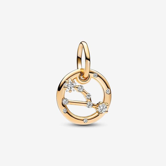 Taurus Zodiac Sign Pendant Charm
