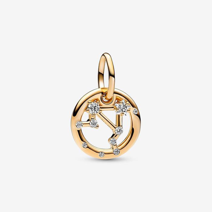 Libra Zodiac Sign Pendant Charm