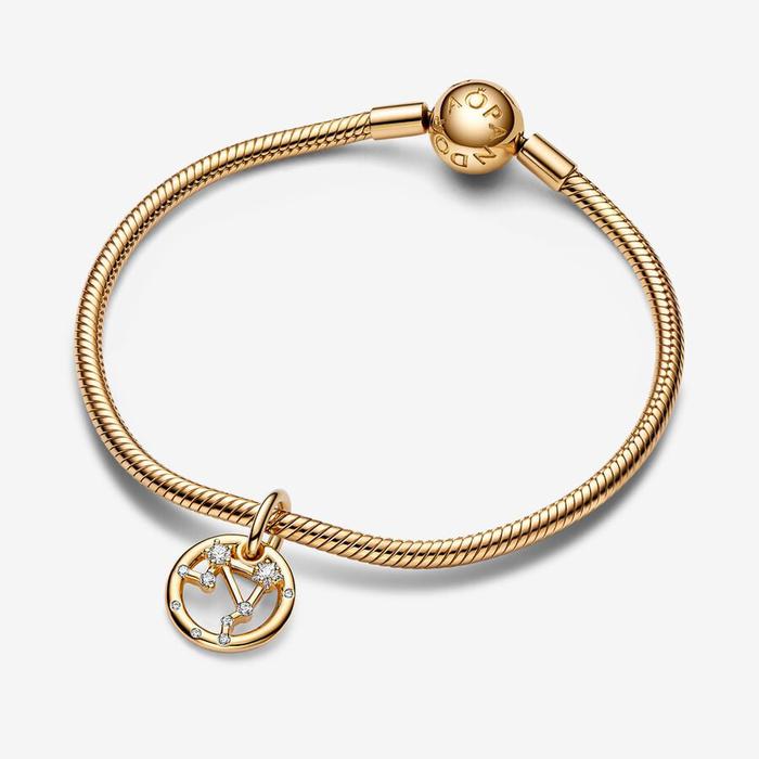 Libra Zodiac Sign Pendant Charm