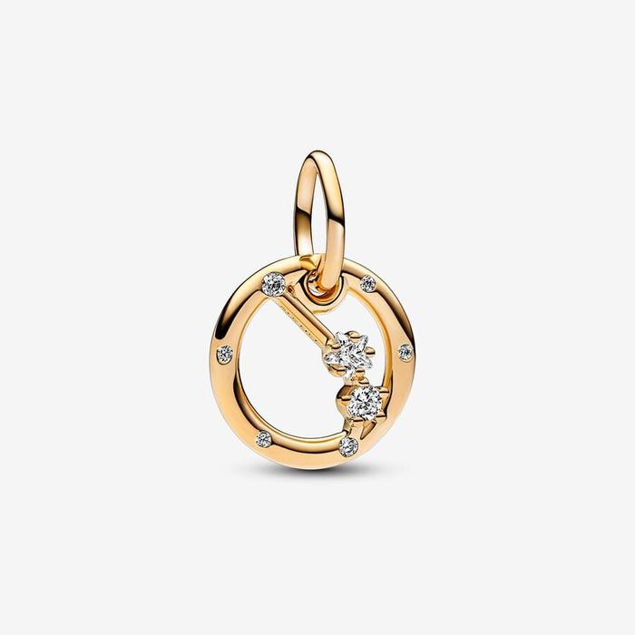 Aries Zodiac Sign Pendant Charm