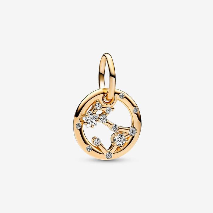 Pisces Zodiac Sign Pendant Charm
