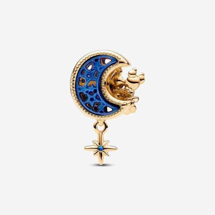 Charm Disney, Mickey Mouse e Minnie sulla Luna