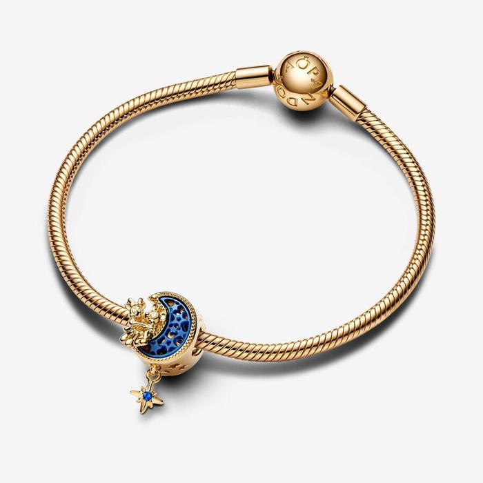 Charm Disney, Mickey Mouse e Minnie sulla Luna
