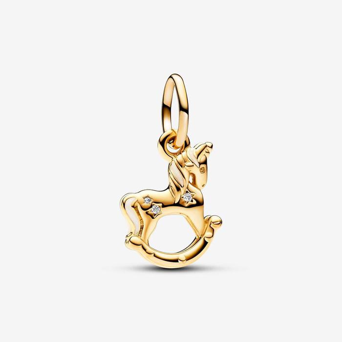 Rocking Unicorn Pendant Charm