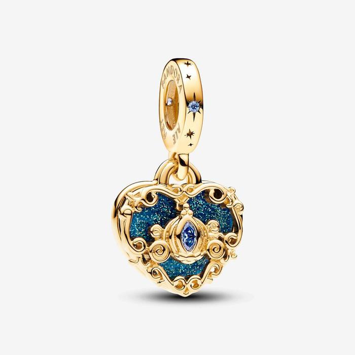 Charm Disney, Cenerentola, Pendente Carrozza e Cuore