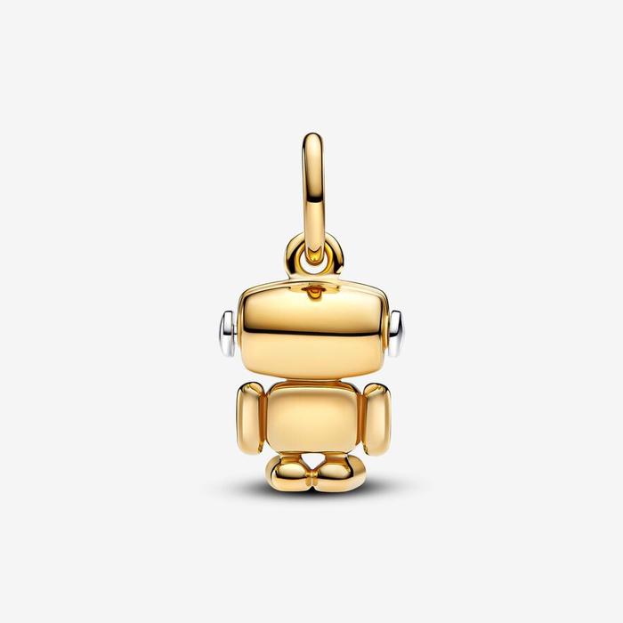 Charm Pendant Robot with Rotating Head