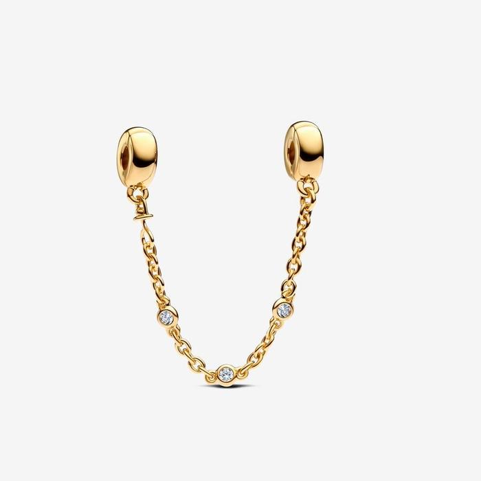 Charm Catena di Sicurezza con Pietre