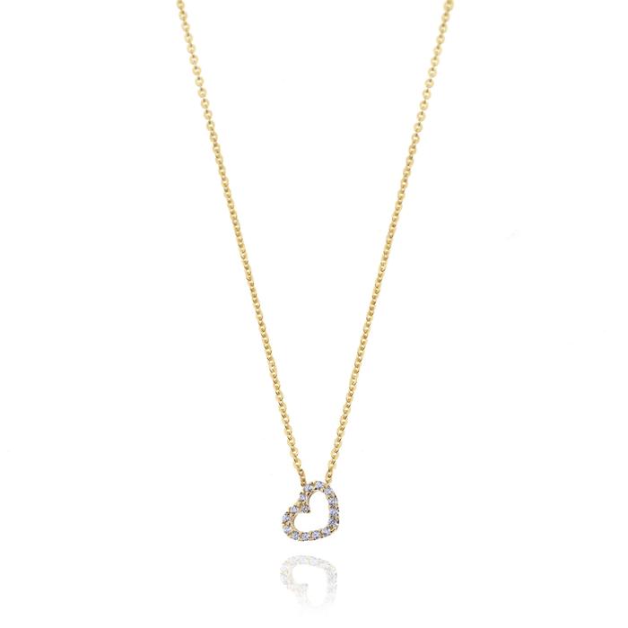 Collana Cuore d'Oro Vero