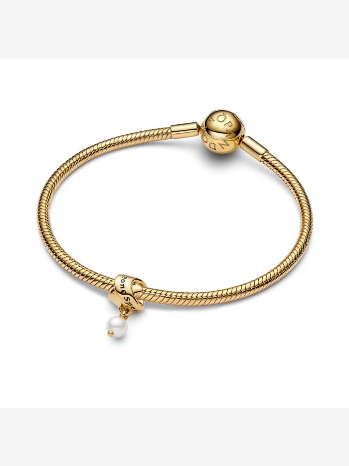 Charm Pendente Qualcuno di Speciale con Perla Barocca d’Acqua Dolce Coltivata