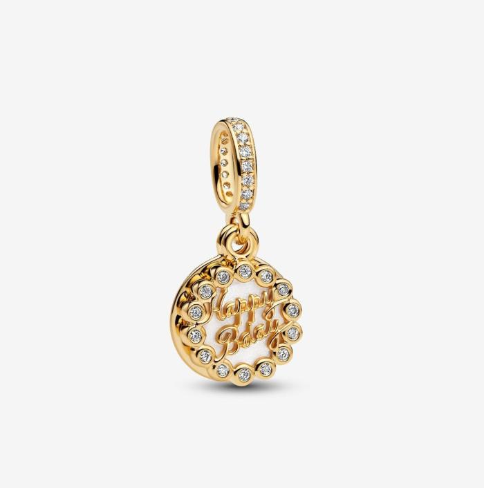 Charm Pendente Auguri di Buon Compleanno