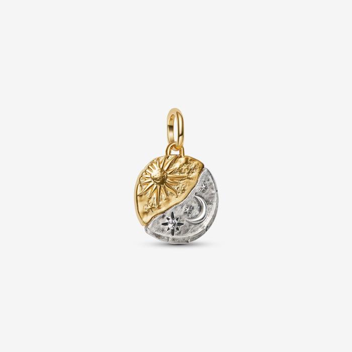 Medallion Sole e Luna "Ad Astra Per Aspera"
