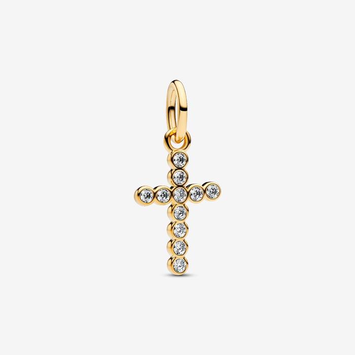 Charm Pendente Croce Luminosa