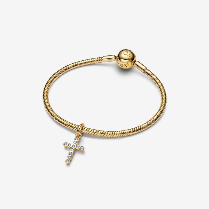 Charm Pendente Croce Luminosa